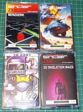 SINCLAIR ZX81 -4x giochi lotto