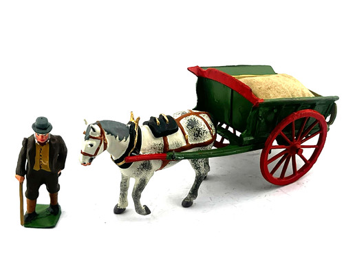 Britains farm tumbrel cart con - britains,