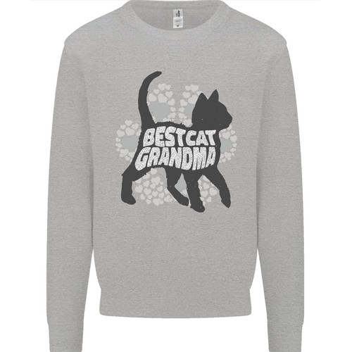 Miglior nonna gatto felpa - nonna,