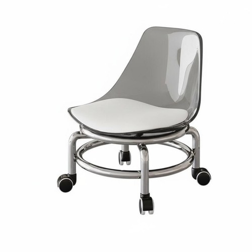 Sgabello girevole con rotelle - con,