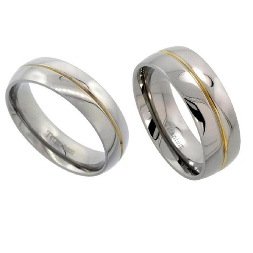 Titanio hers lui - &, (8mm)