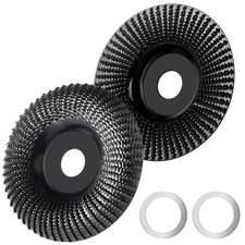 2Pz Disco Abrasivo Intaglio Legno Mola 125x22.2Mm per Smerigliatrice Angolare