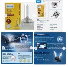 Philips D1S Xenon XenStart HID Standard Car Lampada originale 35W 4200K