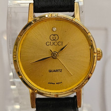 Orologio Vintage Donna "GUCCI" Milano Micro Golden Ladies OLD Italian Watch 1980