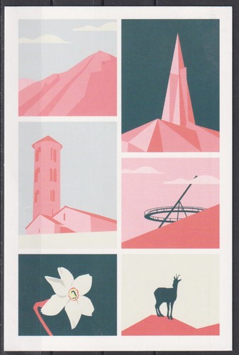 Cartolina caldea andorra - caldea,