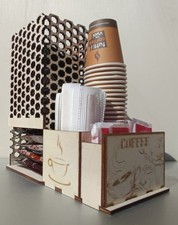 Porta cialde caffè legno - cialde,
