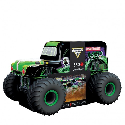 Puzzle monster jam grave - -,