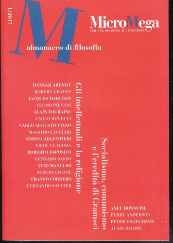 Micromega vol 1 - (2017).,