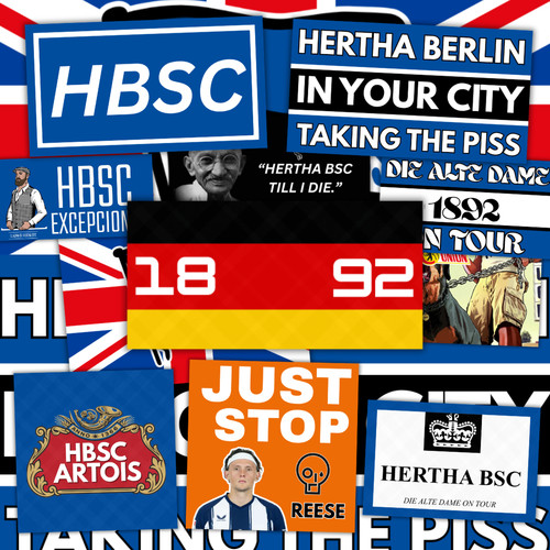 Adesivi ultra hertha bsc - ultra,