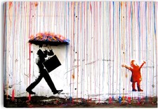 Quadro Banksy Pioggia di