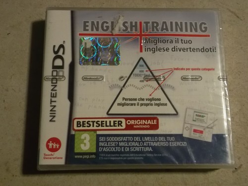 English training nintendo - nintendo, ds