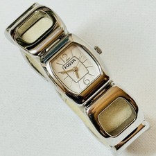 Orologio elegante donna Fossil Small Face Open Link acciaio inox argento ES-2273