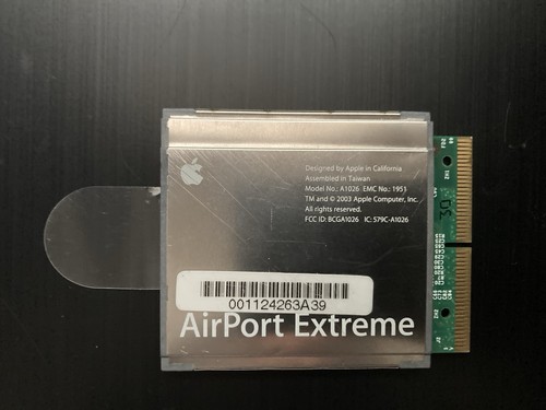 Scheda vintage apple airport - scheda,