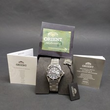 Orologio polso uomo Orient automatico tutto acciaio usato