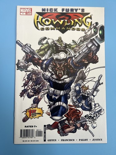 Nick fury howling commandos - howling,