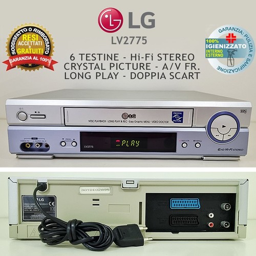 Videoregistratore vhs - vhs, lg