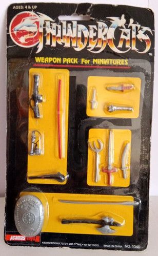 Kidworks 1986 thundercats set - thundercats,