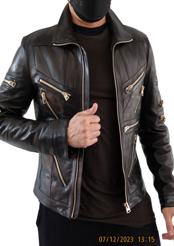 Dolce gabbana giacca pelle - dolce, &