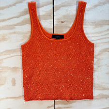 Canotta donna ZARA arancione
