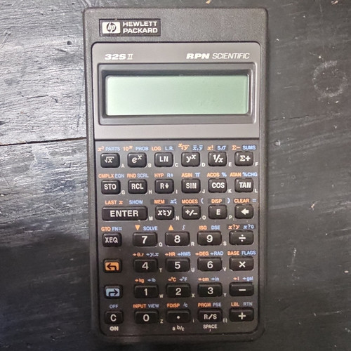 Hewlett packard 32sii rpn - hewlett-packard, hp