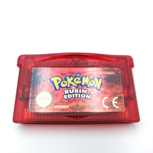 Pokemon rubin edition gba - edition,