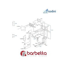 KIT TELAIO COMPLETO HIDROBOX MONO RICAMBIO ITS TODINI 14.41/C