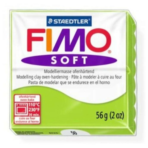 Panetto fimo soft - fimo, verde