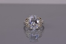 Anello Diamonique Argento