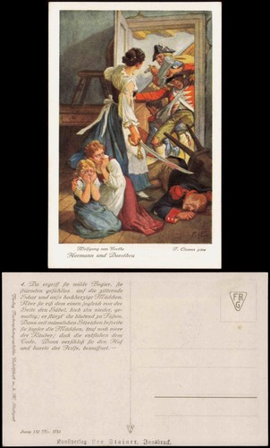 Ansichtskarte art postcard - , art-postcard