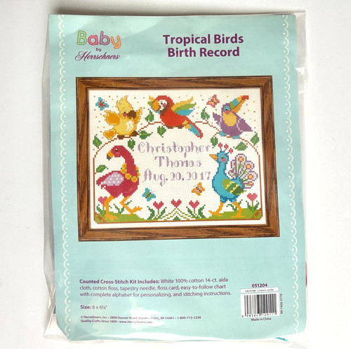 Herrschners tropical birds - tropical,