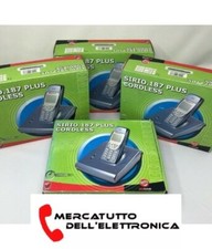 Telefono Cordless Telecom Sirio 187 Plus Vivavoce Rubrica Tastiera Illuminata