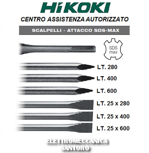 Scalpello con attacco - con, sds