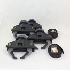 Thule FastGrip Kit di montaggio attacco rapido per box tetto Pacific + cinghie di serraggio 10744