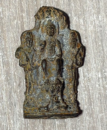 Antico amuleto thai bronzo - amuleto,