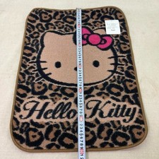 Front Mat Sanrio Hello Kitty Brown Leopard Design New,Unused limited edition