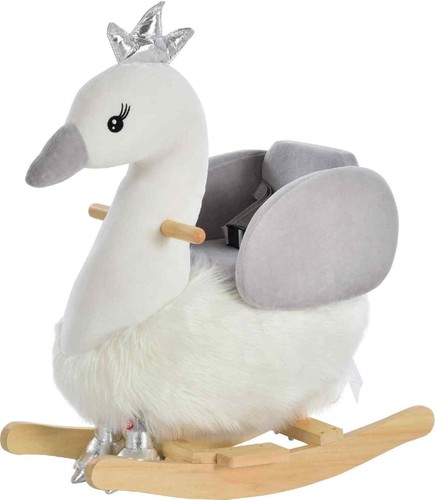 Cavallo dondolo stile cigno - cavallo,