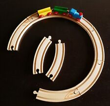 Trenino in Legno per Bambini Treno Colorato con binari puzzle