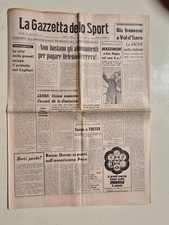 GAZZETTA DELLO SPORT 13 DICEMBRE 1969 MAZZINGHI - BARBARA COCHRAN - AMADUZZI