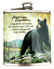 Fiaschetta Borraccia Tascabile per whisky Grappa Liquore Caffè da Caccia e Pesca