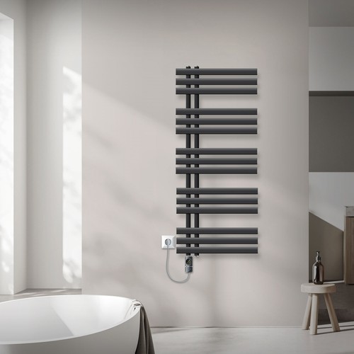 Termosifone bagno antracite - termosifone, da