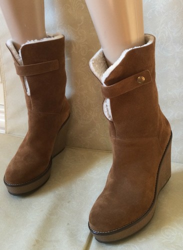 Ankle boot suede leather - ankle,