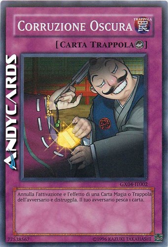 Corruzione oscura dark - oscura, (dark