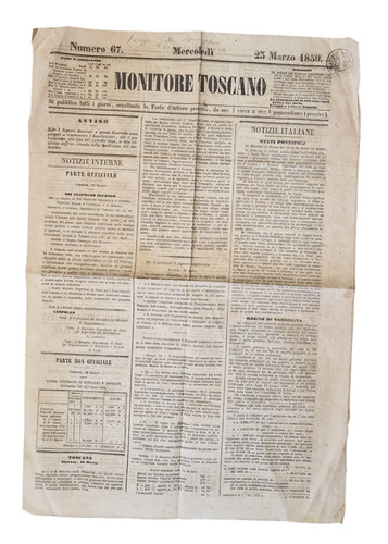 Monitore toscano 1859 - monitore,