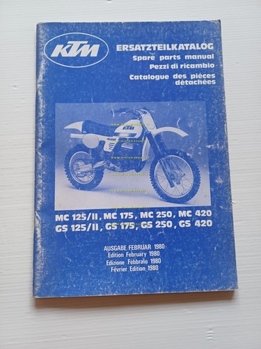 Ktm 125ii 175 250 - mc-gs,
