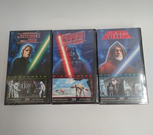 Vhs guerre stellari trilogia - vhs,