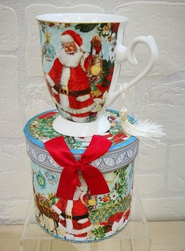 Tazza ceramica babbo natale - ceramica,