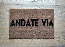 Zerbino ANDATE VIA simpatico asociale personalizzabile frase e font idea regalo