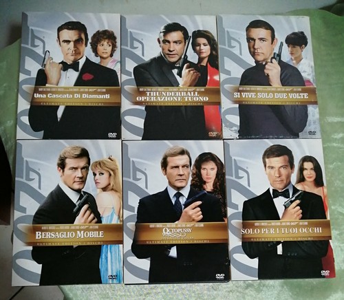 Lotto film dvd james - 6, bond