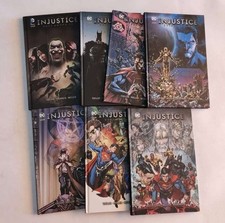 INJUSTICE GODS AMONG US - Limited Edition Serie Completa 1/7 Cartonato (3 bro...