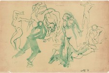 Renato Guttuso - Il massacro -